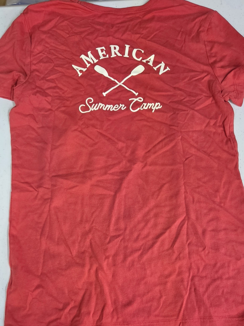 Universal Thread Coral Short-Sleeve Crewneck Tee with Chest Logo - Picture 3 of 3